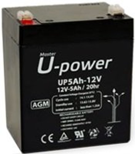 Batería U-Power 12V 18Ah, Batería Plomo AGM