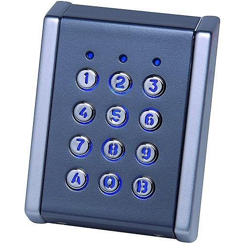 XPR LCS2 Surface Mount Keypad with Backlit Keys, Multi-Wiegand, Grey