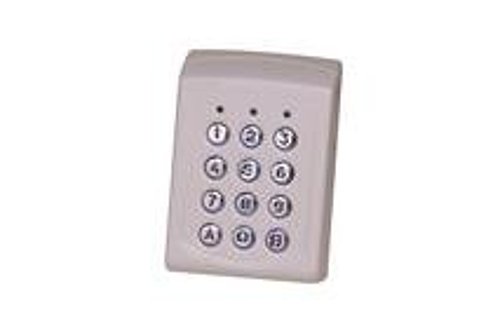 XPR LCSP-MF ABS Surface Mounting Keypad and MIFARE RFID Reader and Backlit keys, Wiegand