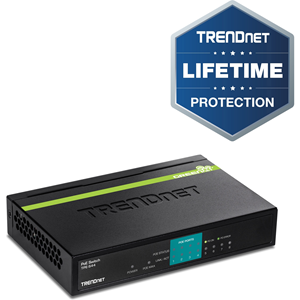 Conmutador Ethernet TRENDnet  TPE-S44 8 - 2 Capa compatible - Adaptador de alimentación - 2,10 W Power Consumption - 30 W Budget PoE - Par trenzado - PoE Ports - De Escritorio - 5 Año(s) Garantía limitada