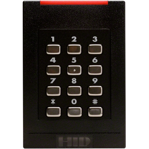 Lector de tarjetas inteligente HID iCLASS 6130C - Negro - Cable101,60 mm Radio de Acción