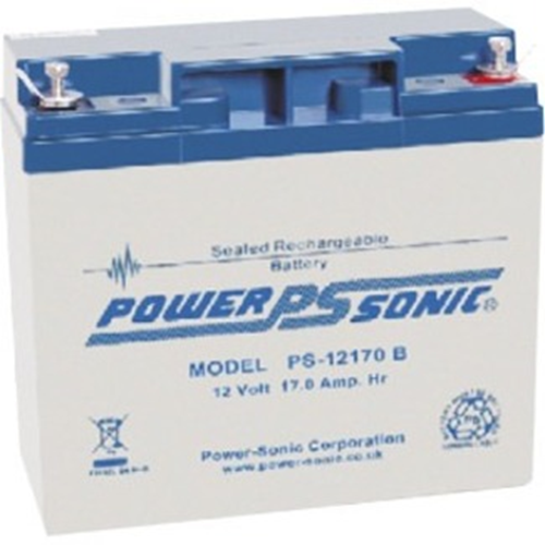 Batería Power-Sonic PS-12170 - 17000 mAh - Acido de plomo sellada (SLA) - 12 V DC - Batería Recargable - 1 / Paquete