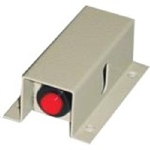 SEDILEC C-105 Botón Pulsar Para Alarma - Rojo - Acero