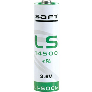 Batería Saft - 2600 mAh - AA - Litio Cloruro de Tionilo (Li-SOCL2) - 3,6 V DC