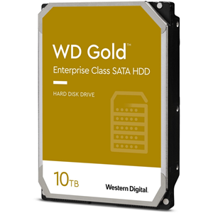 Disco Duro WD Gold WD102KRYZ - 3.5" Interno - 10 TB - SATA (SATA/600) - Servidor, Sistema de almacenamiento Dispositivo compatible - 7200rpm