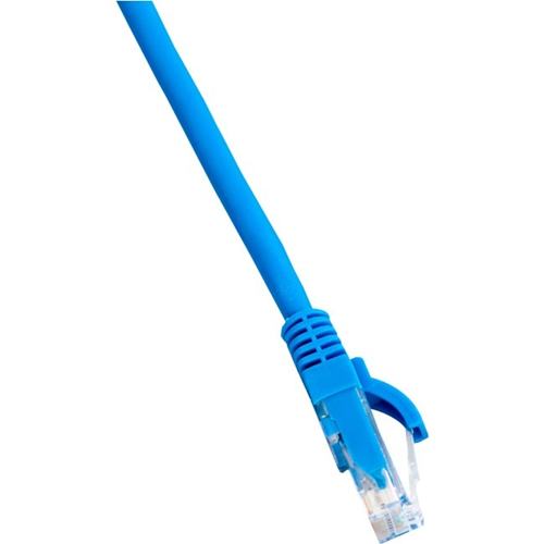 Cable de red W Box - 2 m Categoría 5e - para Dispositivo de red - 5 - Cable de conexión - Oro Conector chapado - 26 AWG - Azul