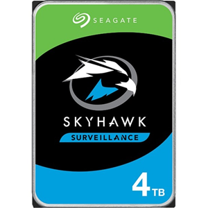 Disco Duro Seagate SkyHawk ST4000VX013 - 3.5" Interno - 4 TB - SATA (SATA/600) - Grabador de vídeo en red, Sistema de vigilancia de vídeo Dispositivo compatible