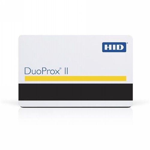 HID 1336LGGMN Card Prox Duoprox 11 Wh Mag Stri Prog, Tarjts Proximidad Banda Mag