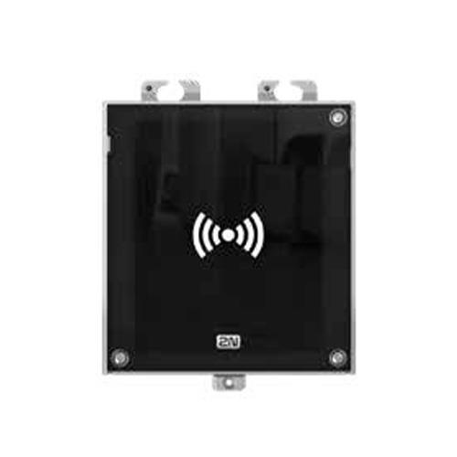 2N 9160342-S Access Unit 2.0 Series RFID Reader with NFC, OR 10m, IP54, Surface Mount, Supports 13.56 MHz, Black