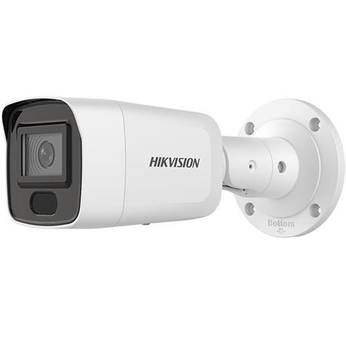 Hikvision DS-2CD3056G2-IS Ultra Series, AcuSense IP67 5MP 2.8mm Fixed Lens, IR 40M IP Mini Bullet Camera, White