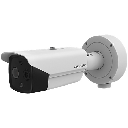Hikvision DS-2TD2617-6-QA Heatpro Series, IP66 160 × 120 6.2mm Fixed Lens, IR 40M Thermal IP Bullet Camera, White