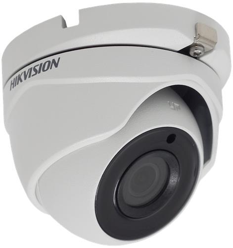 Hikvision DS-2CE56D8T-ITMF Pro Series, Ultra Low Light IP67 2MP 2.8mm Fixed Lens, IR 30M HDoC Turret Camera, White