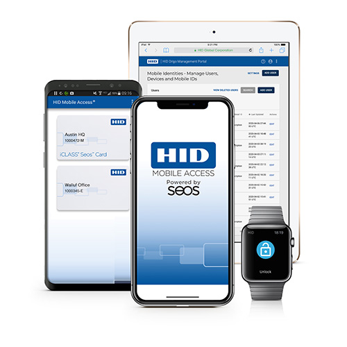 HID MID-SUB-T100-ADD Card Smart Hid Origo Add Licencias, Tarjts MIFARE Hid Mobile Uso 1año 100amp