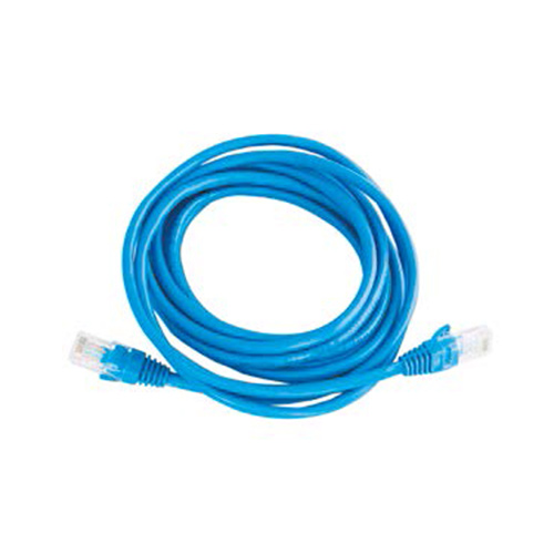 Cable de red W Box - 1 m Categoría 5e - para Dispositivo de red - 5 - Extremo Secundario: 1 x RJ-45 Network - Male - Cable de conexión - Oro Conector chapado - 26 AWG - Azul