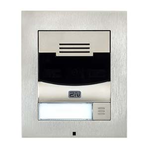 2N 9155301S IP Solo Intercom without Camera, Surface Mounted, Nickel