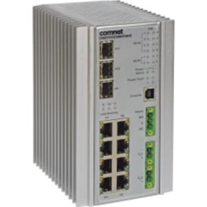 Comnet CNGE11FX3TX8MS Netwerk Switch 8 Port 10/100/1000tx 35, Switches Geonable 3x1000f 8x100/1000t