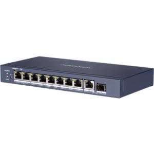 Hikvision DS-3E0510HP-E Switches PoE 8-Channel Gigab Hipoe 300m, Switches PoE 6pto PoE+ 2pto PoE++ Gigab