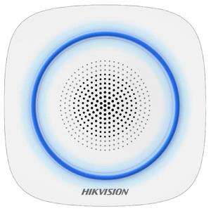 Hikvision DS-PS1-I-WE InternalSounder, Two-Way Communication, Red Flash